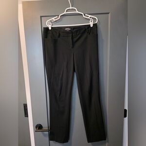 Express Black Columnist plants low Rise Size 10